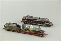 Group of Hornby and Tri-ang Trains