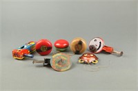 Group of Yo-Yos and Noisemakers