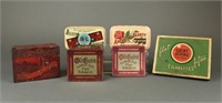 Group of 6 20th century tobacco tins