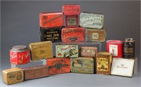 Group of 19 20th century tobacco tins