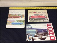 Original dealer 1955 Ford brochures