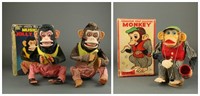 Group of 3 Monkey/Chimp battery toys