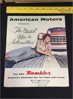 Original Dealer 1955 AMC Rambler Brochure