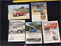 Original Dealer Vintage Datsun Brochures