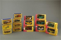 Group of 15 Lesney Matchbox Cars, in box