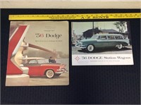 Original Dealer Dodge 1956 Brochures