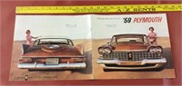 Original '59 Plymouth Dealer Brochure
