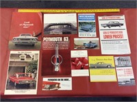 Original 1960's Plymouth Dealer Brochures