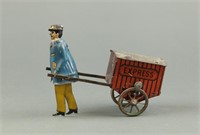 Lehmann Windup Toy Express Porter Germany 1930s