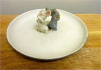 Whimiscal Porcelain Cheese Dish