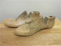 Antique Wooden Shoe Molds