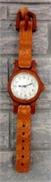 Whimiscal Wooden Watch Clock