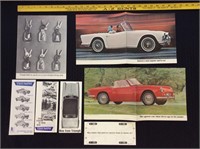 Original Dealer Triumph Automobile Brochures