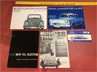 Original Dealer DKW Auto Union Brochures