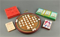 Group of Vintage Games and Cards