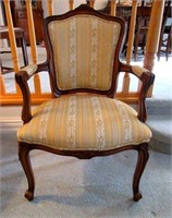 Antique Upholseted Parlour Arm Chair