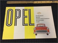 Original Dealer Brochures For Opel