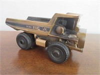 Antique Brass Euclid Dump Truck