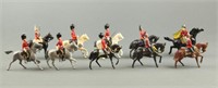 Various Britains Soldiers Mounted Calvary