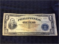 1922 Philippines "VICTORY" Series 66 One Peso