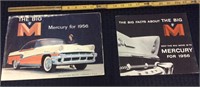 Original Dealer Brochures For 1956 Ford Mercury