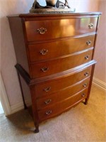 Anitique Rockline Chest on Chest Dresser