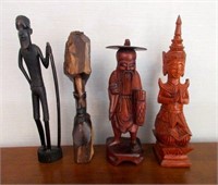 Lot of Carvings from Around the World