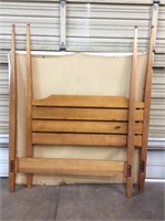 Solid Wood Head & Footboard 60" Wide