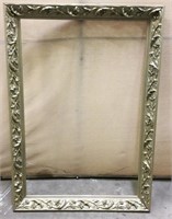 Ornate Antique Gold Finish Wood Frame