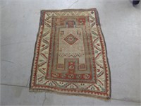 Kazak Russian Caucasus 4' 6" X 3' 5" late 19th