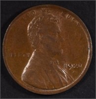 1920-D LINCOLN CENT CH BU BROWN