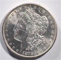 1878-S MORGAN DOLLAR, CH BU