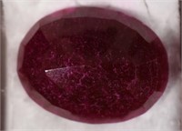 RUBY / OVAL SHAPE 170.7 CARAT CERTIFIED #DD1081