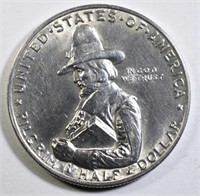 1920 PILGRIM COMMEMORATIVE HALF DOLLAR, CH BU