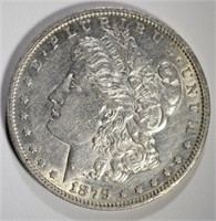 1879-O MORGAN DOLLAR, AU/BU