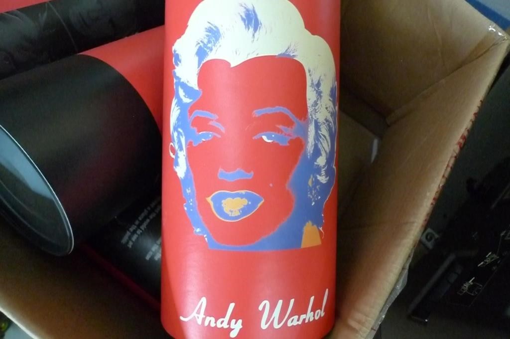 kalk Streng blive imponeret 4 sæt Andy Warhol sengetøj m. motiv af Marilyn Mon | Campen Auktioner A/S