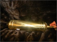 1920'S BRASS PYRENE FIRE EXTINGUISHER WITH