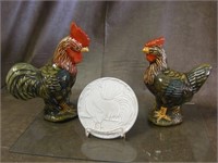 Chicken & Rooster w/ Rooster Frankoma Trivet