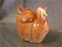 Frederick Art Pottery Chicken Cookie Jar 1939