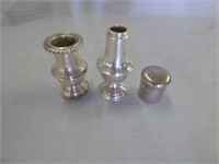 3 small sterling items.