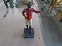 Cast Iron African American Figurine