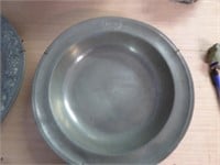 1774 Pewter Charger 14.5" Dia.