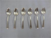 Group of 6 Sterling Spoons