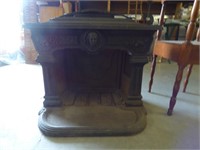 ABENDROTH BROHTERS N.Y. CAST IRON STOVE FIREPLACE