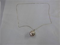 Sterling Silver Necklace marked .925
