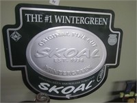 Skoal Metal Ad Sign