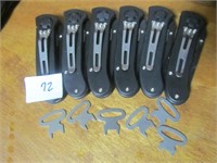 6 New Barracuda 420 Stainless Pocket Knives