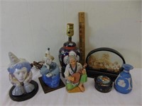 Lamp & Figurines