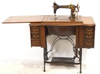 "New England Queen" antique sewing machine