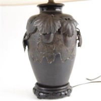 Chinese Bronze Lamp